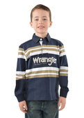 WRANGLER BOYS ATKINSON STRIPE RUGBY