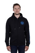 BULLZYE MENS BULLRING ZIP UP HOODIE