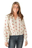 PURE WESTERN WMNS KITTY BLOUSE