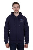 BULLZYE MENS ATTRIBUTION ZIP UP HOODIE