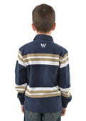 WRANGLER BOYS ATKINSON STRIPE RUGBY