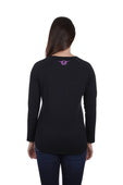 BULLZYE WMNS WILDFLOWER LS TEE