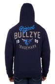 BULLZYE MENS ATTRIBUTION ZIP UP HOODIE