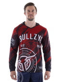 BULLZYE MENS INTERVAL L/S HOODED TEE