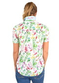 THOMAS COOK WMNS CLAIRE PIN TUCK S/S SHIRT