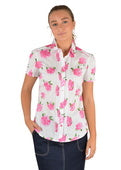 THOMAS COOK WMNS ANNIE PIN TUCK S/S SHIRT