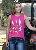 PURE WESTERN WMNS MYLA TANK