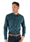 PURE WESTERN MENS GEORGE WESTERN L/S SHIRT