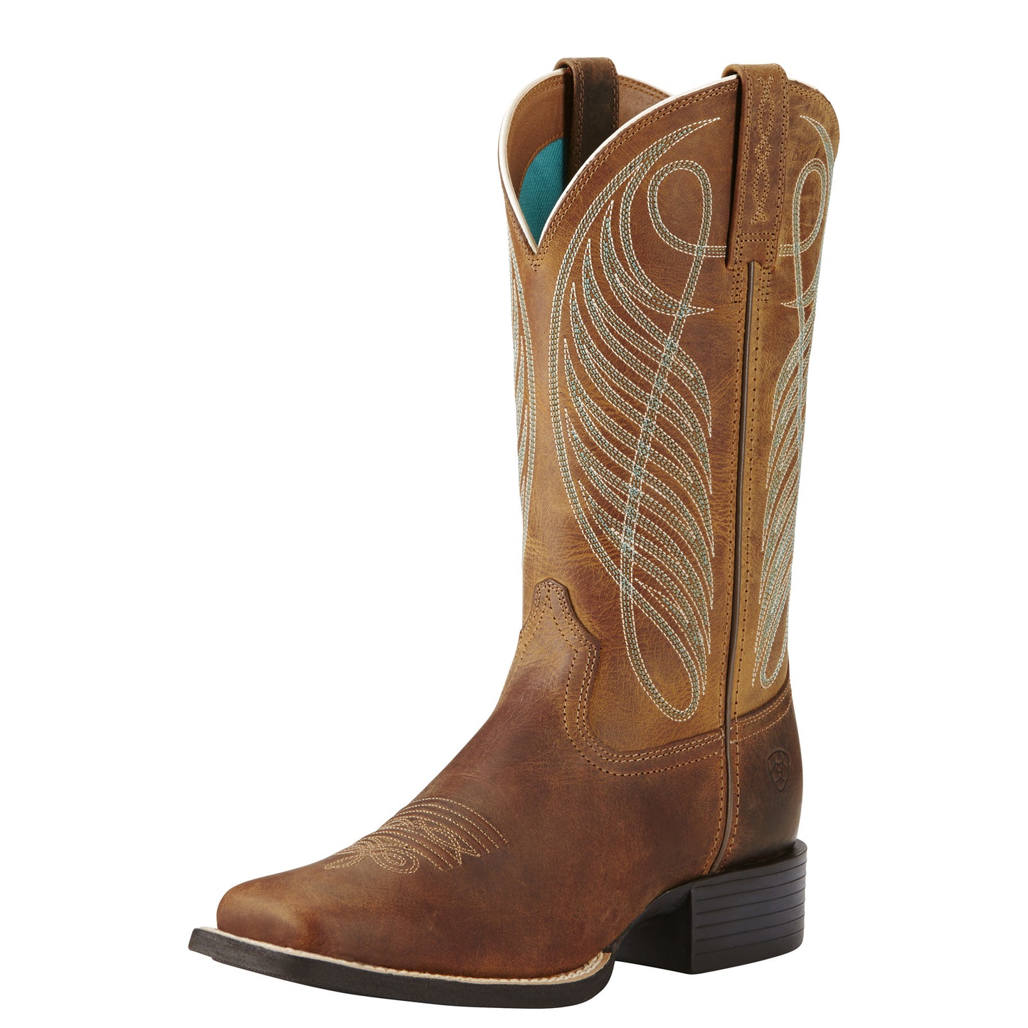 ARIAT WMNS ROUND UP WST POWDER BROWN