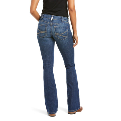 ARIAT WMNS REAL MID RISE JEAN LILIANA IRVINE