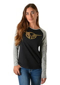 BULLZYE WMNS BULLRING L/S RAGLAN TEE