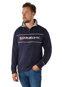 BULLZYE MENS BZ LOGO 1/4 ZIPP PULLOVER