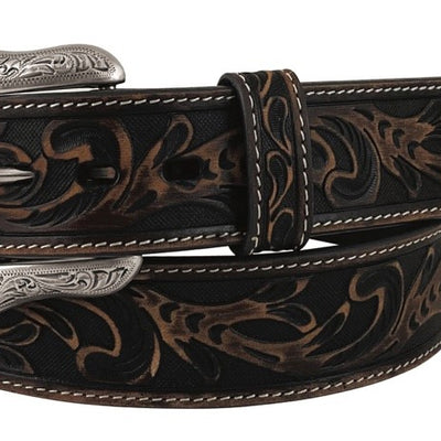 ROPER MNS BELT TOOLED LEATHER 8642500