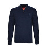 THOMAS COOK MENS LOUIE 1/4 ZIP NECK JUMPER