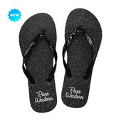 PURE WESTERN WMNS GLITTER THONGS