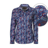 WRANGLER WMNS ASHA PRINT L/S SHIRT