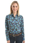 WRANGLER WMNS JUNI PRINT L/S SHIRT