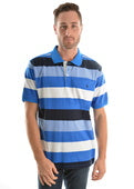 THOMAS COOK MENS MOORE STRIPE 1 PKT POLO