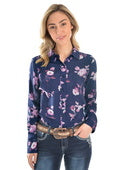 PURE WESTERN WMNS MARGOT PRINT L/S SHIRT