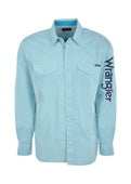 WRANGLER MENS AUBURN PRINT L/S SHIRT