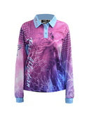 PURE WESTERN WMNS HORSE SPIRIT L/S TOP