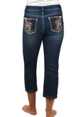 PURE WESTERN WMNS TABITHA CAPRI