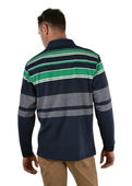 THOMAS COOK MENS FENWICK STRIPE RUGBY