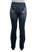 PURE WESTERN WMNS BRIDGET BOOT CUT JEAN 32 LEG