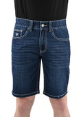 BULLZYE MENS LEVER DENIM SHORT