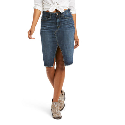 ARIAT WMNS DENIM SKIRT ELLA GOLDIE