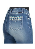 PURE WESTERN WMNS ABBI HI WAISTED BOOT CUT JEAN 34 LEG