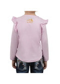 PURE WESTERN GIRLS EMMY FRILL SLEEVE TEE