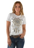 PURE WESTERN WMNS ROZLYN TEE