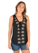 WRANGLER WMNS ROSALIE WOVEN TANK