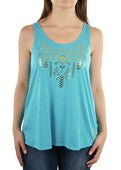 PURE WESTERN WMNS CALISTA TANK