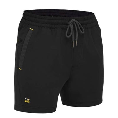 BISLEY UNI  ELASTIC WAIST FLEX & MOVE SHORT