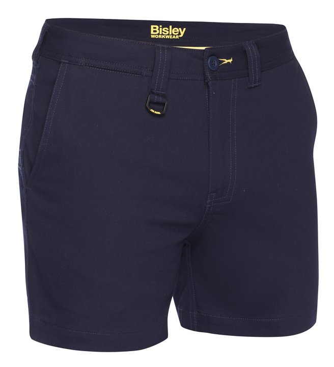 BISLEY MENS STRETCH COTTON WORK SHORT BSH1008