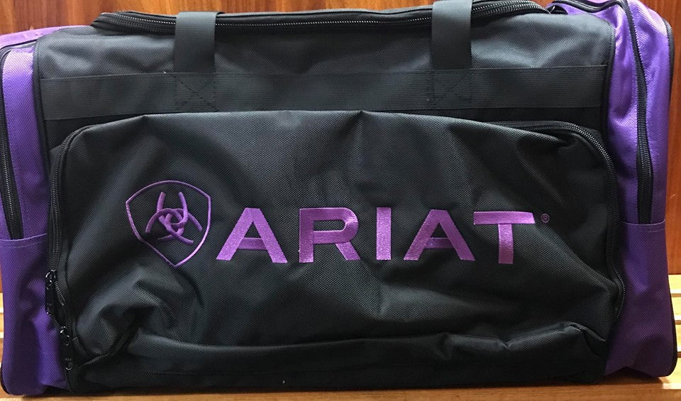 ARIAT GEAR BAG PURPLE/BLACK