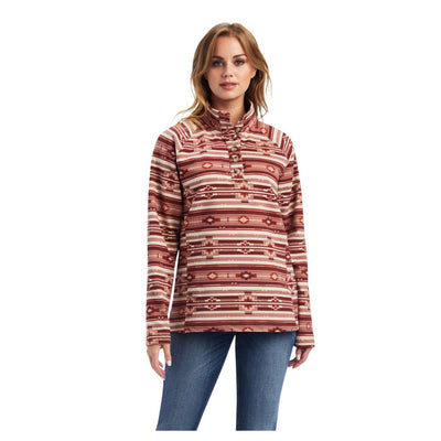 ARIAT WMNS COMFORT SWEAT SHIRT SOUTHWEST SPICE