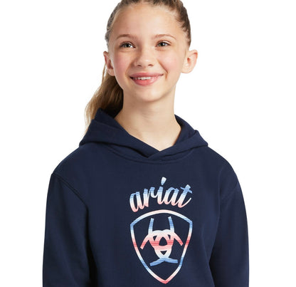 ARIAT GIRLS  REAL SERAPE LOGO HOODIE