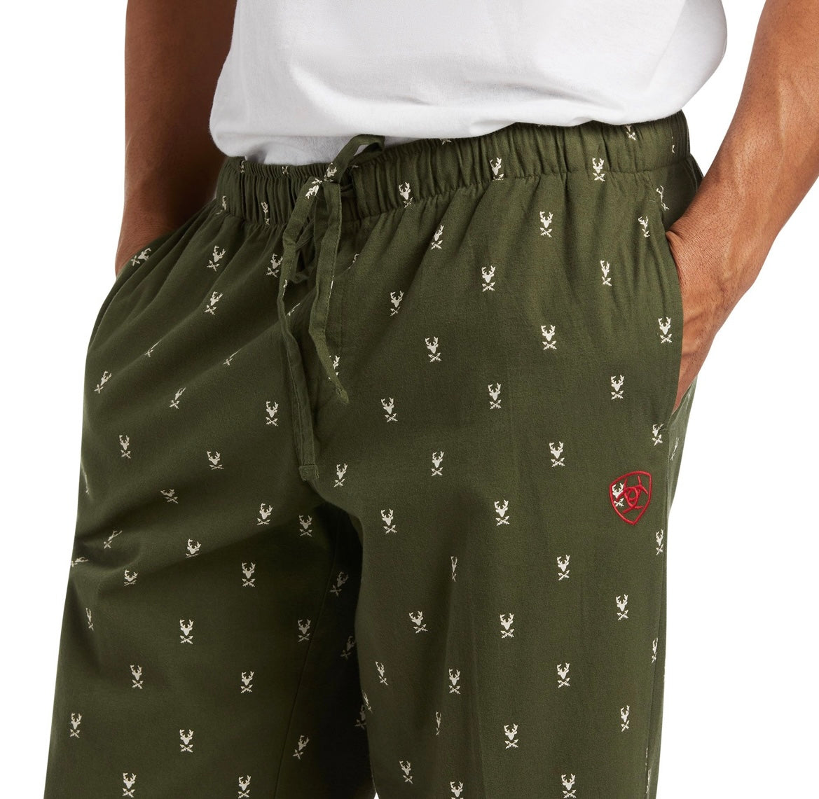 ARIAT MENS HEMLOCK PJ PANT REINDEER