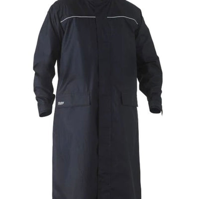 BISLEY LONG RAIN COAT NAVY