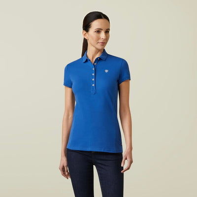 ARIAT WMNS PRIX POLO GALAXY BLUE