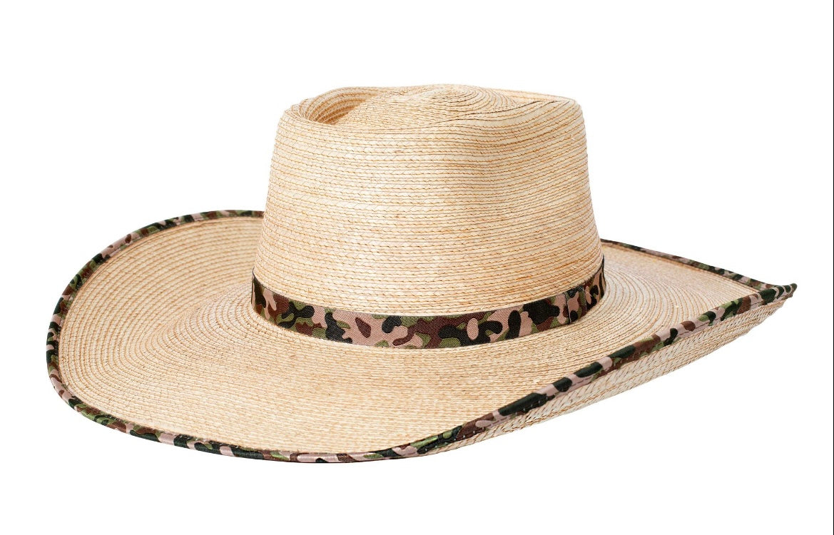 SUNBODY AVA OAK GREEN CAMO HAT