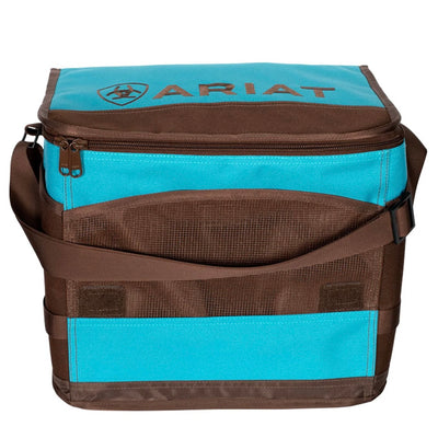 ARIAT COOLER BAG TURQUOISE/BROWN