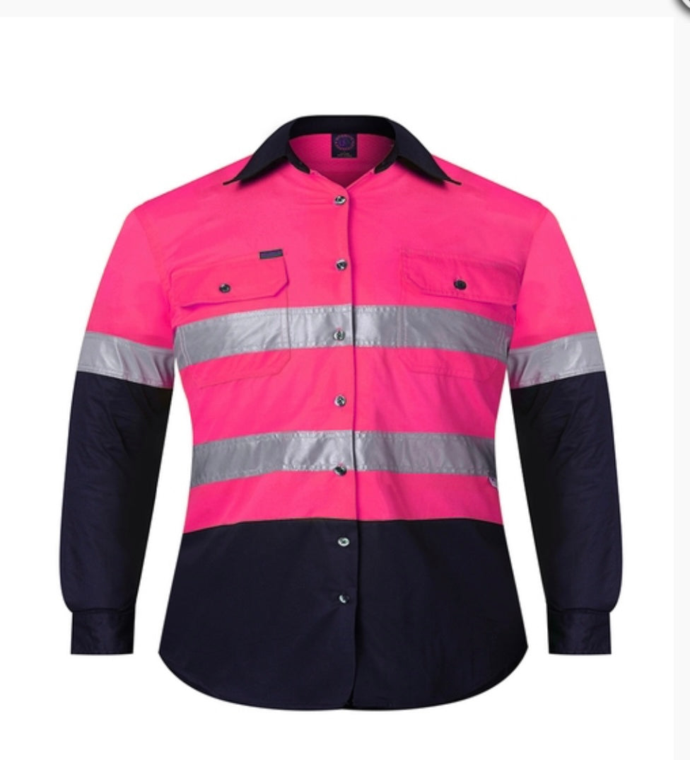 RITEMATE KIDS HI VIS WORKSHIRT