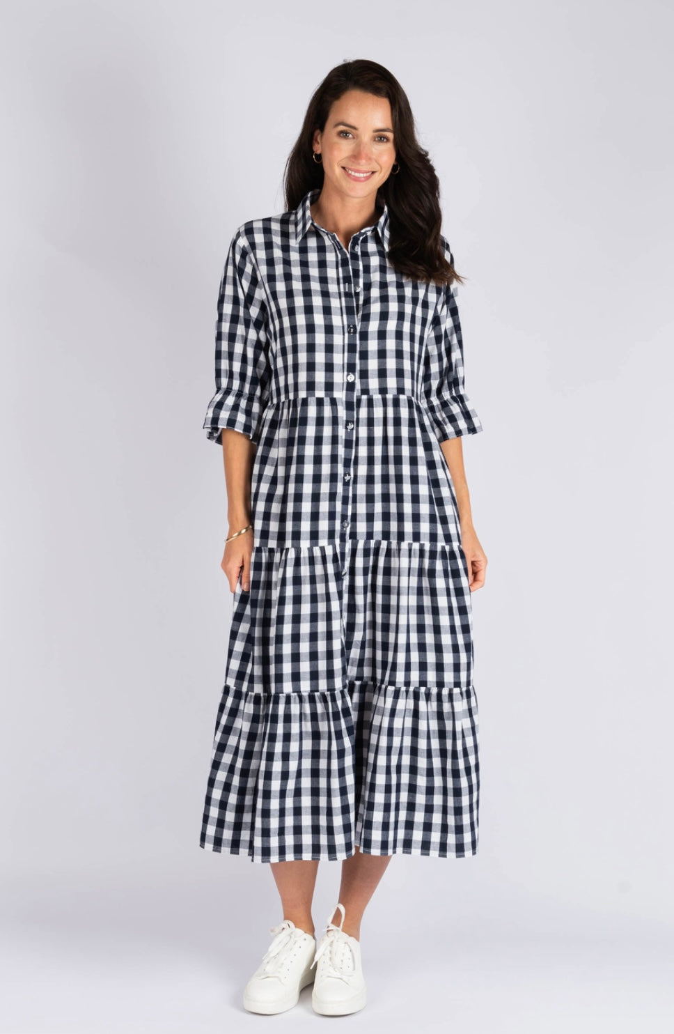 WORTHIER GINGHAM DRESS WY1356P