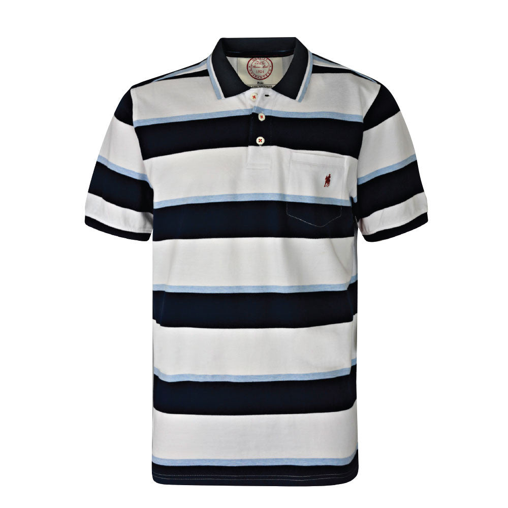 THOMAS COOK MENS EXMOUTH STRIPE POLO